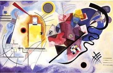 painting by Wassily Kandinsky, master of the Bauhaus in Weimar, Dessau and Berlin, ref.: poster.de/Kandinsky-Wassily/